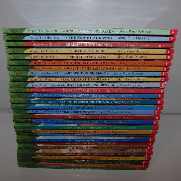 Lot Set 28 Magic Tree House Paperback Books Mary Pope Osborne Scholastic - Picture 1 of 14